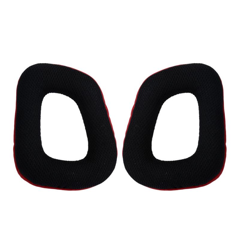 Hiperdeal Headset Vervanging Voor Logitech Oorkussen Voor G230 G430 G930 G35 F450 Gaming Headset Black & Red Au10