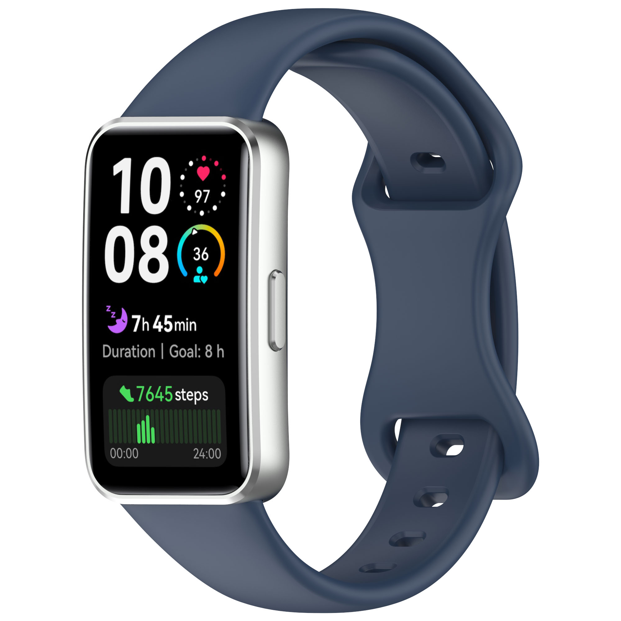 Silikonirannekkeet huawei band 10/9/8/ nfc-kellonrannekkeen lisävarusteet vaihtovyö urheilu pulseira correa huawei band 10 -ranneke