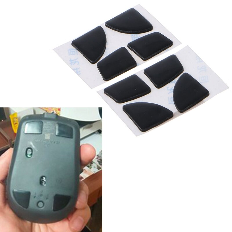 2Sets Muis Voeten Sticke Mouse Skates Pads Vervanging Muis Voeten Voor Logitech Mx Overal 2S Muis X3UB