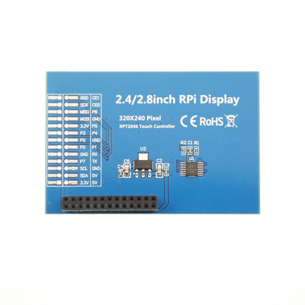 2.4inch RPi Display 2.4in TFT SPI Serial LCD Resolution 320*240 2.4inch LCD Display Module with Touch LED Backlight