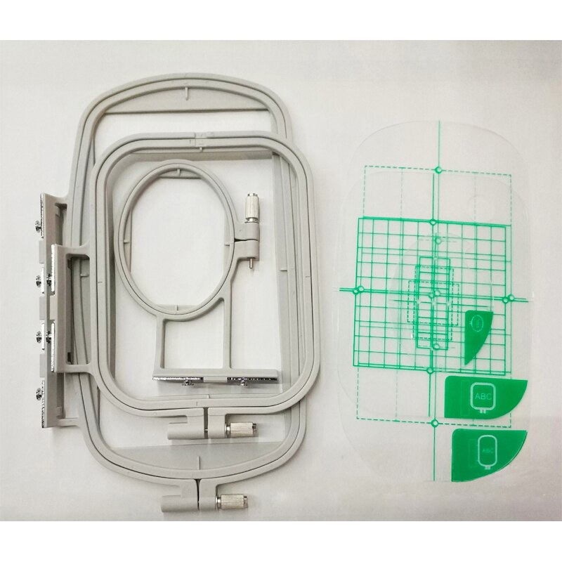 Armação de máquina de bordar para brother, 3 pçs, costura, tecnologia de bordado, para brother pe500, pe400d, he240, lb6700, se350: Default Title