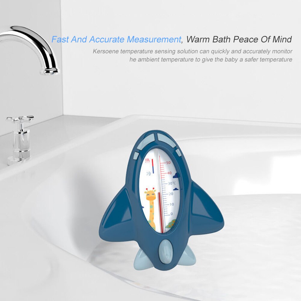 Aereo bambino bagno doccia termometro per acqua sensore di temperatura sicuro per neonati termometro per doccia impermeabile galleggiante