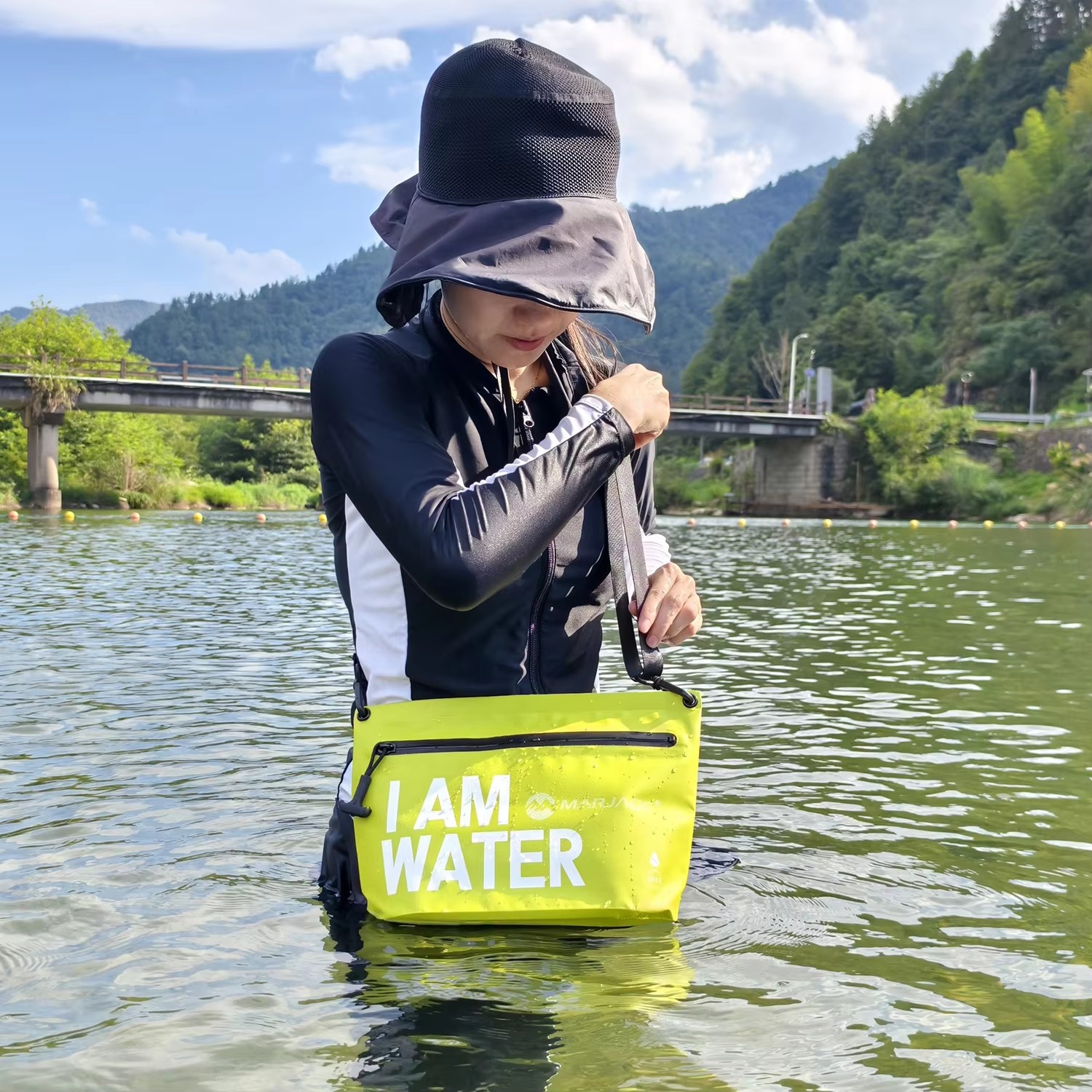 Waterdichte droge tas Reishandtas Pack Waszak Zwemmen Raften Kajakken Riviertrekking Drijvende varen Waterzakken