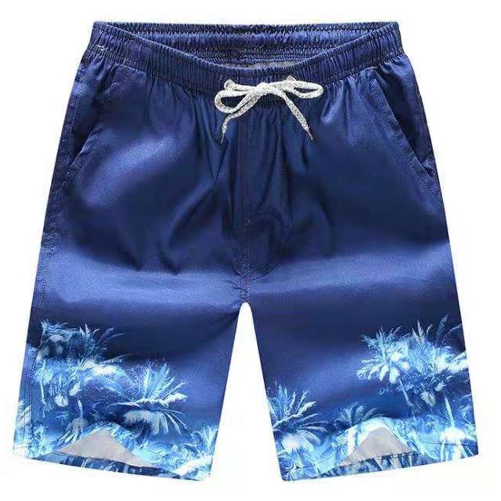 Sneldrogende Mannen Kleur Shorts Zwemmen Strand Shorts Bloem Surfplank Shorts Joggingbroek Gym Fitness Snel Droog Strand Shorts # Y