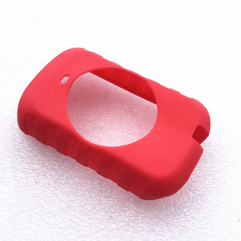 Generieke Bike Gel Case &amp; Screen Protector Cover voor Garmin Edge 830 GPS Computer Case voor garmin edge 830: Rood