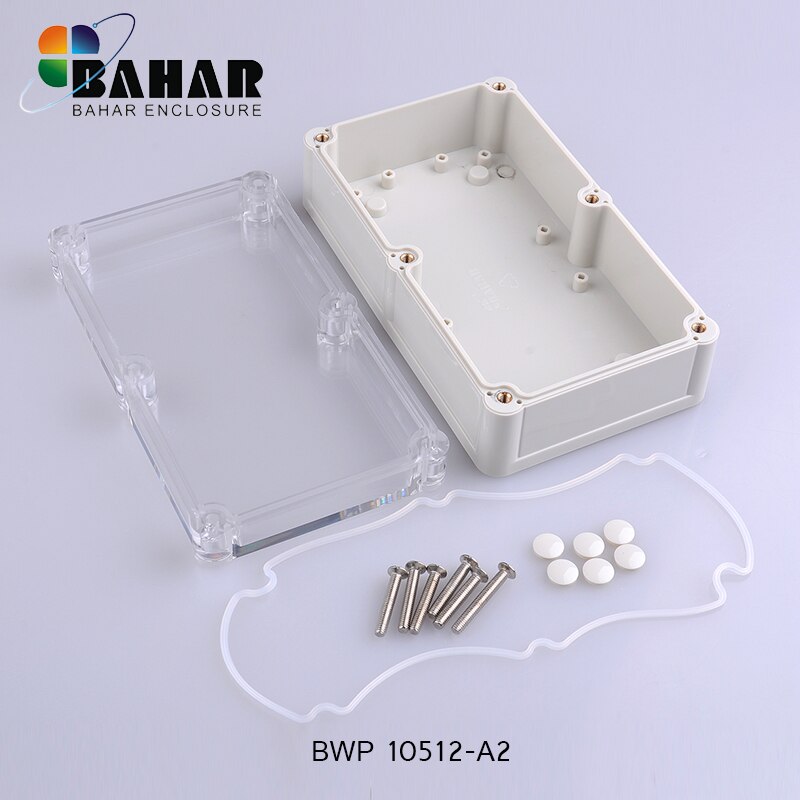 Waterdichte aansluitdoos ABS doos elektrische diy instrument case IP68 outdoor plastic behuizing kleine elektrische doos 161.5*94 * 51mm