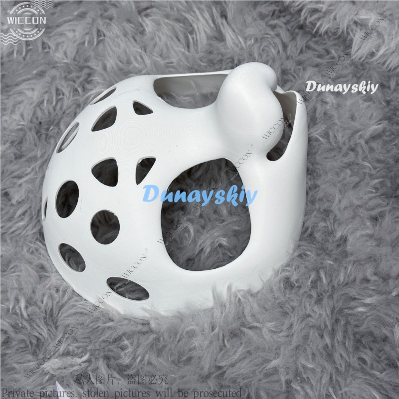Peludo japonês felino adorável animal canino com crânio cabeça de animal rosto frontal diy acessórios fursuit festa de halloween mulher homem
