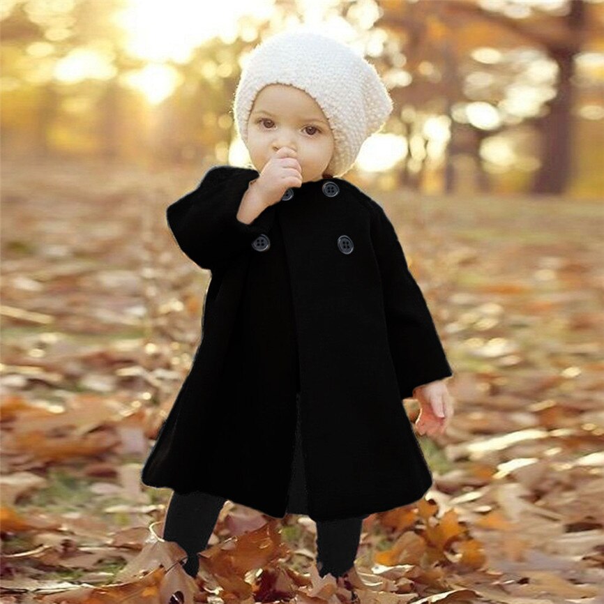 Baby Mädchen Outwear Jacke Herbst Winter Mädchen freundlicher Baby Outwear Mantel Geschmack Jacke Warme Mantel Kleidung Für 6M ~ 5T September #2