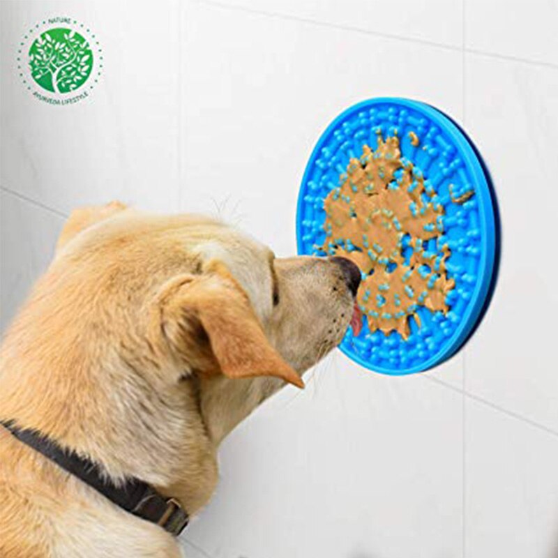 Silicone Dog Lick Mat Suction Dog Lick pad Lick mat for Pet Bathing Grooming and Dog Training