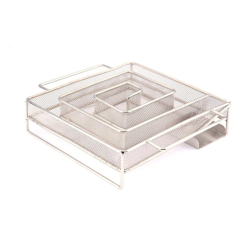 Koude Rook Generator Voor Bbq Grill Hout Chip Roken Box Hout Dust En Koude Roken Zalm Vlees Koken Keuken levert: 15x19x4cm