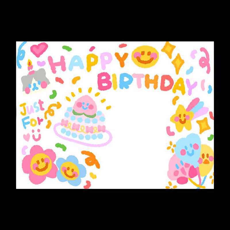 Birthday background projector decoration projection atmosphere lamp party layout: 7