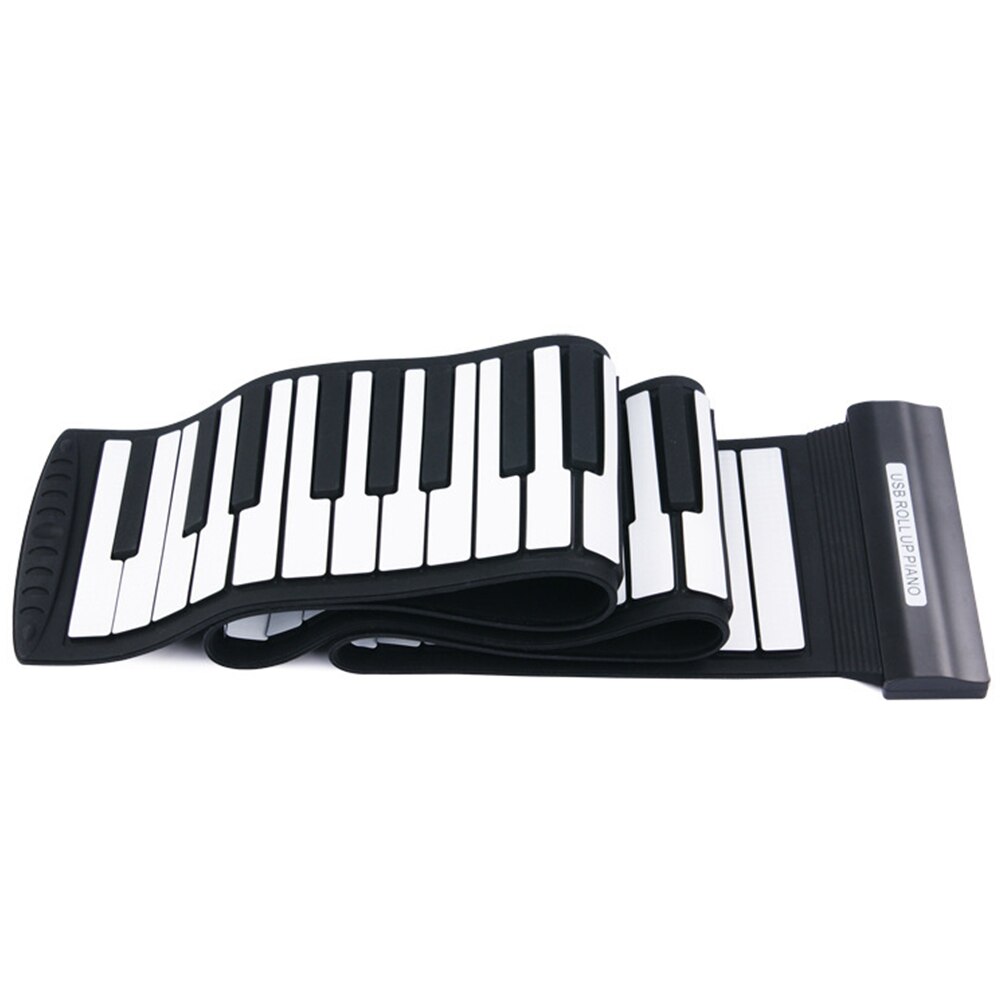 88 nøgler med højttaler blødt usb interface til børn rulle klaver sammenfoldelig musik elektronisk keyboard genopladelig fleksibel optagelse