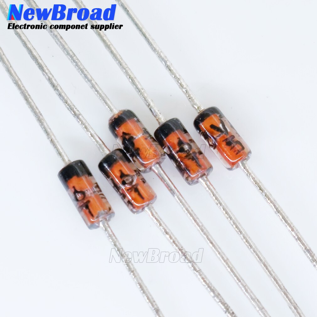 100 Uds 1W 12V 1N4742A 1N4742 hacer 41 diodo Zener