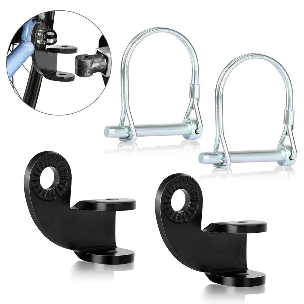 Cycling Bike Trailer Hitch Coupler Towbar Set 90° Baby Sundry Bicycle Attachment Applicable To Children Trailers And Many Types