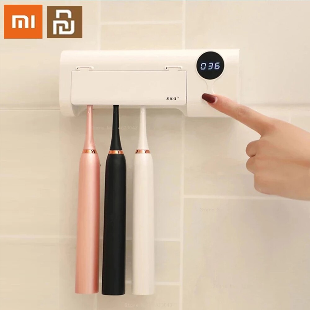 Sterilizzatore per spazzolino UV Xiaomi sterilizzatore per spazzolino antibatterico porta spazzolino da denti batteri uccisione pulizia spazzolino