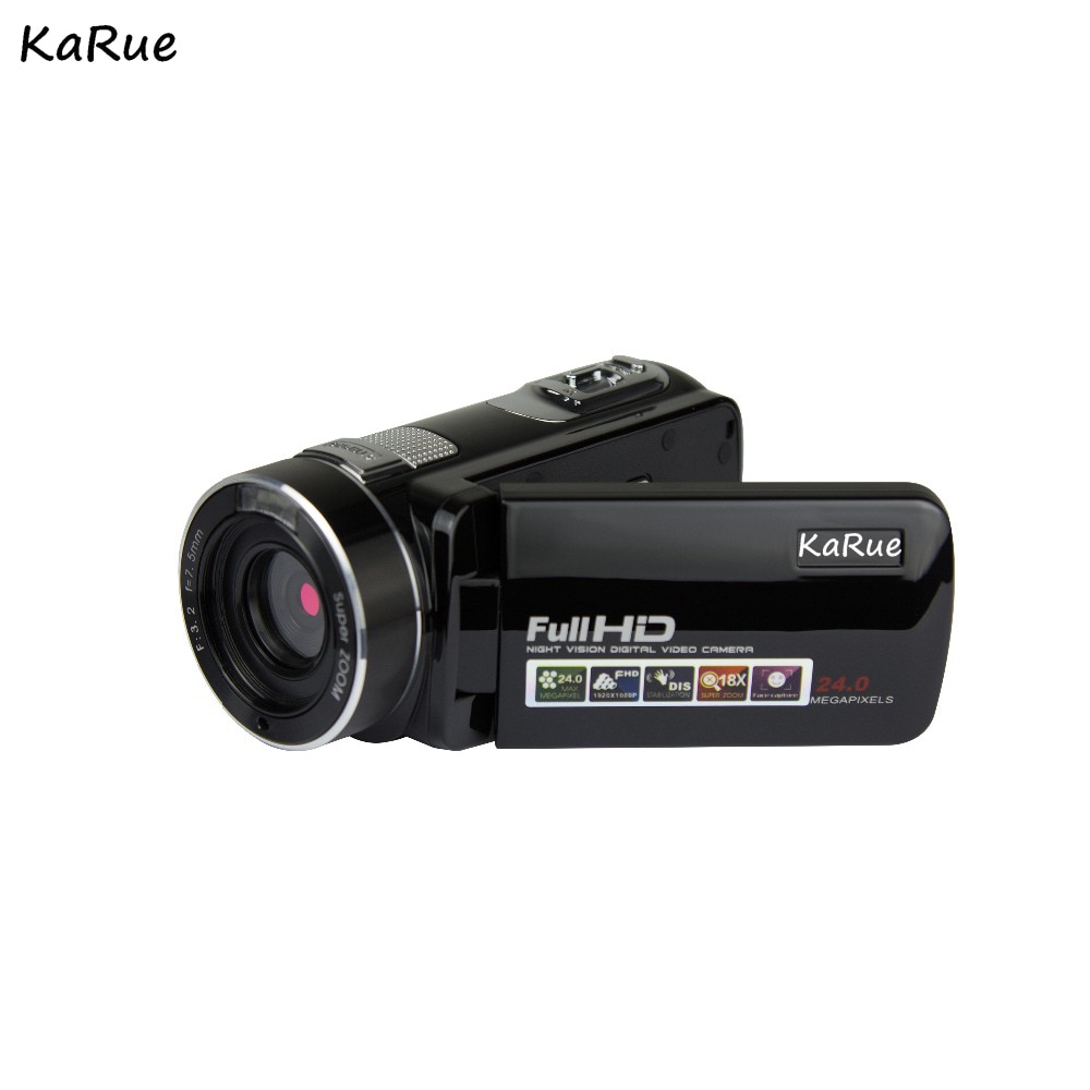 Digital Video Camera HDV-302P 24MP 1080P HD Digital Camera 16X Digital Zoom 3.0 Inch Anti-shake 3.0MP CMOS DV Camcorder