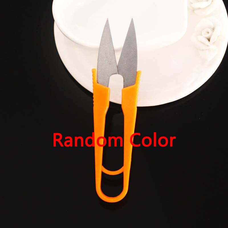 U Shape Clippers Trimming Sewing Scissors Yarn Thread Cross Stitch Embroidery Scissor Cutter Scissors Small Mini Scissors DIY: JD022
