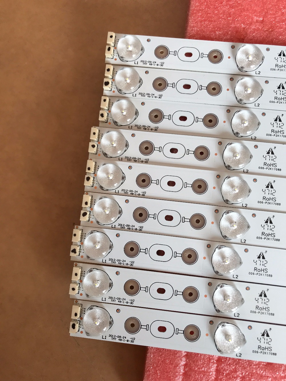 original for 48inch TCL L48F3320-3D 006-P2K1708B 4C-LB4808-YH1 1set =9pcs