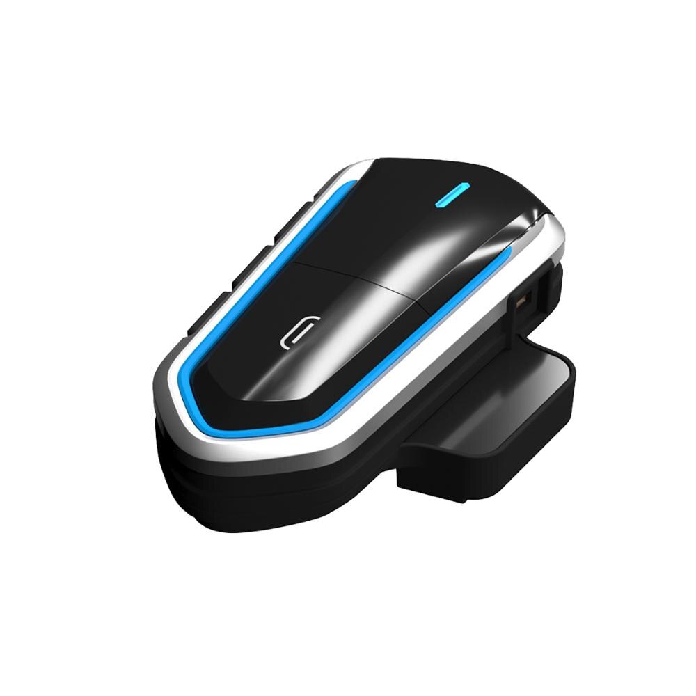 Waterdichte Motorhelm Bluetooth-Compatibel Headset Draadloze Handsfree Moto Headset Handsfree Bellen Muziek Helmen MP3