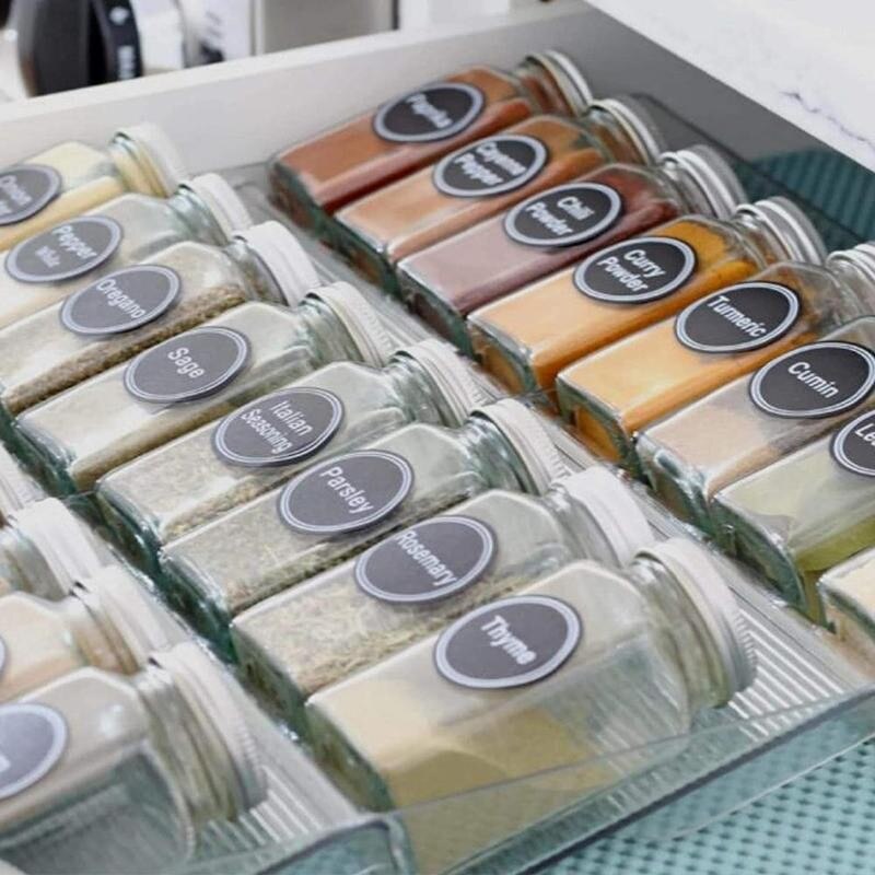 Etiqueta adesivos frasco de especiarias adesivos casa cozinheiros especiarias etiquetas frascos acessórios etiqueta adesivos cozinha garrafas de quadro c9r5