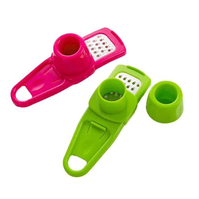 Thuis Multifunctionele Roestvrij Staal Gember Knoflookpers Slijpen Rasp Schaafmachine Slicer Mini Cutter Keuken Koken Gadgets Tool: Default Title