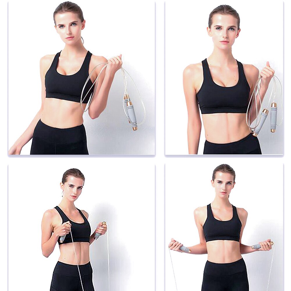 Cuerda para saltar, Bola de Ultra velocidad, cuerda de saltar con rodamientos, cable de acero, cuerdas para saltar para boxeo, gimnasio MMA, entrenamiento de Fitness