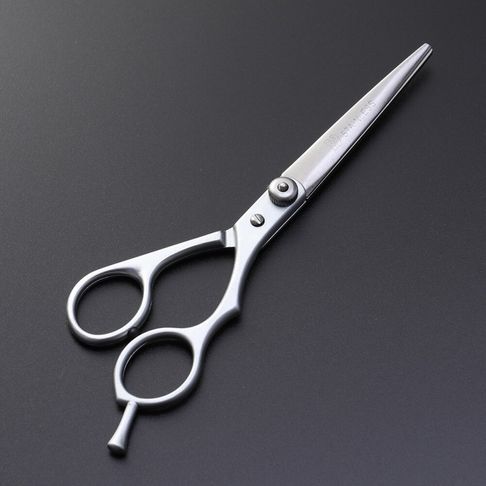 Barber Hair Cutting Scissors Shears for Barbell Salon Hair Styling (Silver)