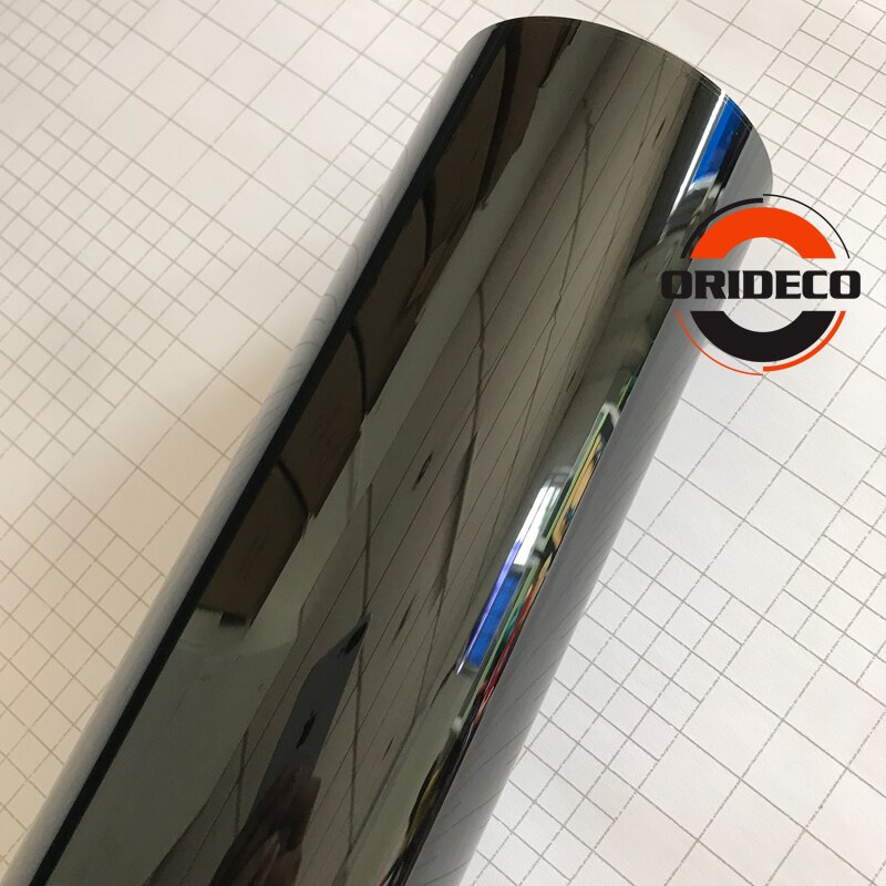 FENTIS One Way zilveren spiegelglasfolie, reflecterende raamfolie, warmtebeheersing, anti-UV, bruin getint, zonwering, raamstickers, zonnecontrole, isolatie, spiegelrol voor kantoor 44,5x200cm FENTIS One Way zilveren spiegelglasfolie, reflecterende raamfolie, warmtebeheersing, anti-UV, bruin getint, zonwering, raamstickers, zonnecontrole, isolatie, spiegelrol voor kantoor 44,5x200cm