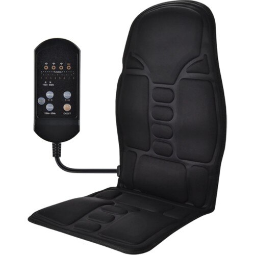 Dopagu Heated Portable Vibrating Car Seat Massage Cushion