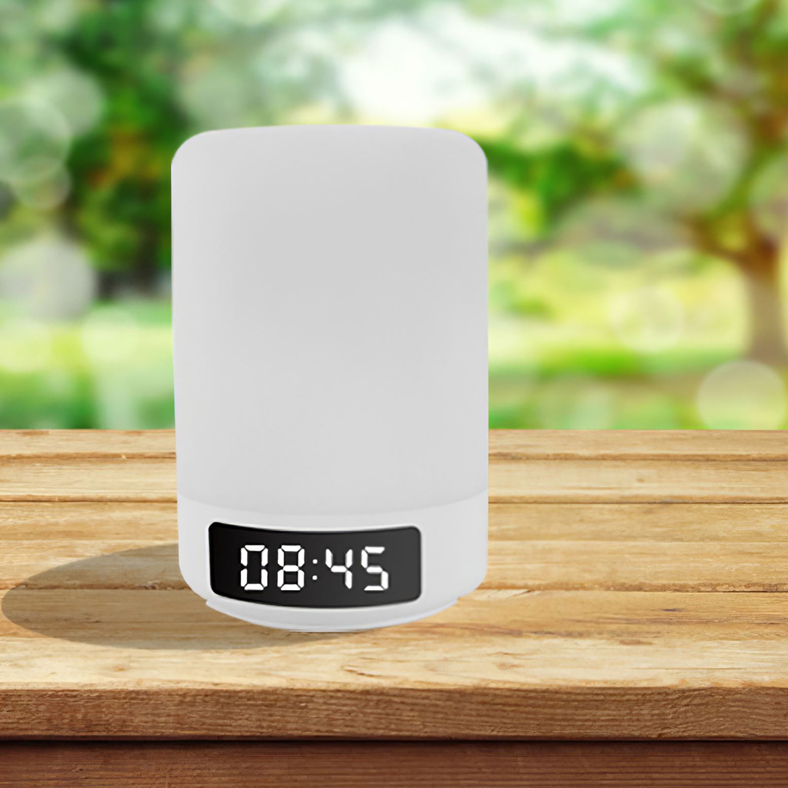 Tragbare kabellos Bluetooth Lautsprecher Mini-Spieler berühren klopfen Licht Bunte LED Nacht Licht Nachttisch Lampe für Besser Schläft