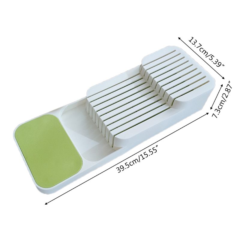 Skuff butikk kniv organiseringsbrett plast knivholder oppbevaringsskap verktøy