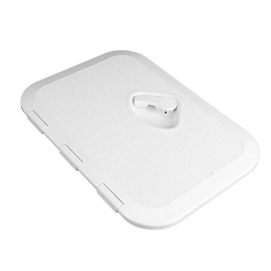 Marine Deck Access Cover Single Handle Square Hatch Cover UV Resistance Lid 270mmx375mm boat accessories