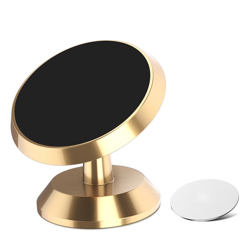 Mini supporto magnetico per telefono per auto supporto magnetico supporto universale per cruscotto per auto supporto per iPhone Samsung Xiaomi: Gold