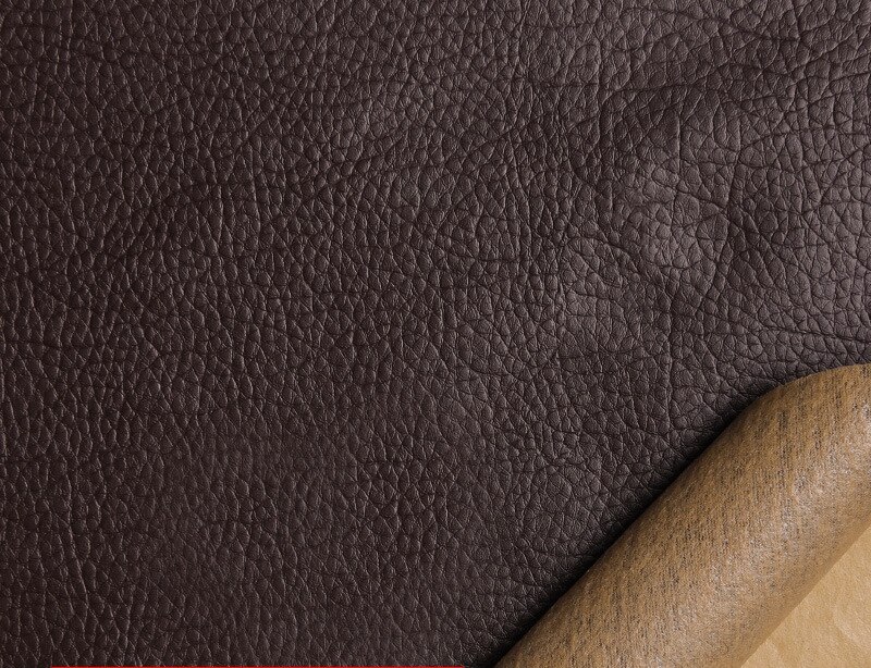 50x138cm Large Leather Patch Self Adhesive Stick Free Iron Sofa Car Seat Restoration Refurbished Leather Fabric Sticker Patch: coffee