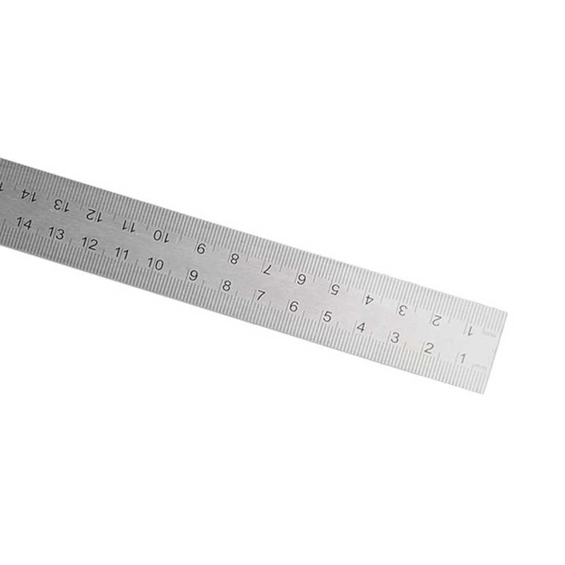 Sliding Gauge Square Ruler Manual Caliper Sliding Ruler Sliding Combination Square Ruler Multipurpose for Industrial Measurement