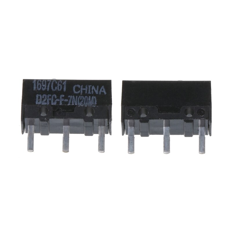 2 sztuk oryginalny mysz OMRON mikro przełącznik D2FC-F-7N(20M) dla Logitech RAZER