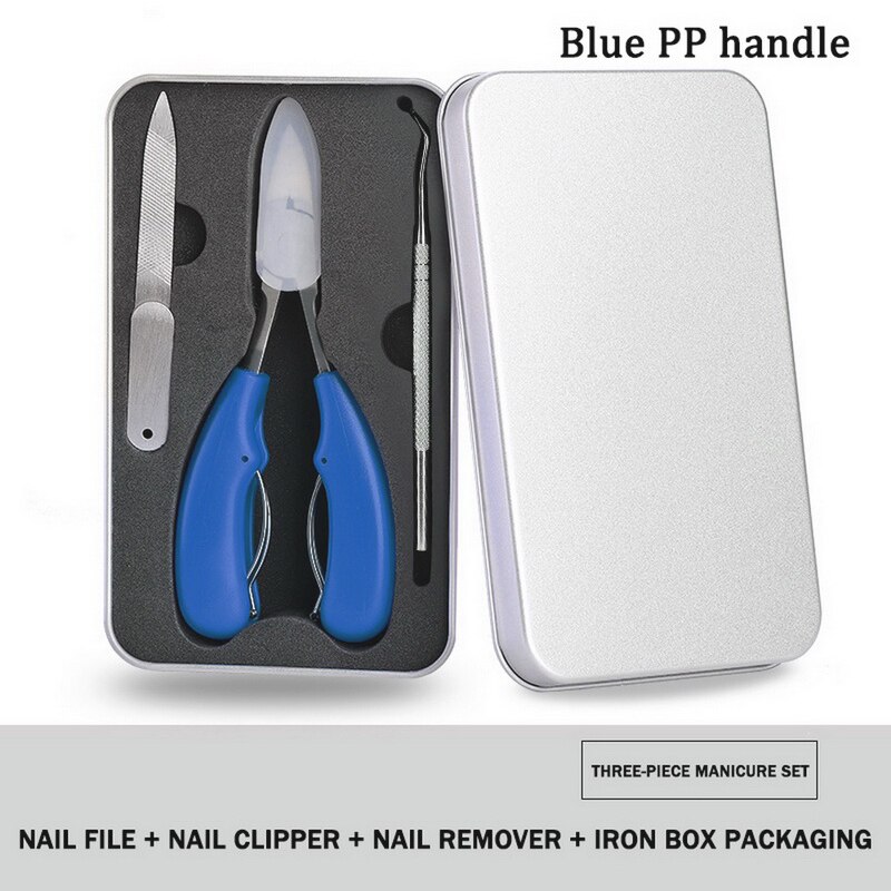 Nail Clipper Set Stainless Steel Toenail Clippers for Thick Ingrown Toe Nail Heavy Duty Precision Nail Scissor Toenails Tool: 7
