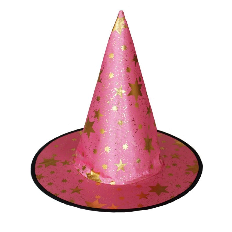 WZCX-Sombrero de de pentagrama para Halloween, sombrero de mago Unisex con personalidad, puntiagudo, novedad de: 05