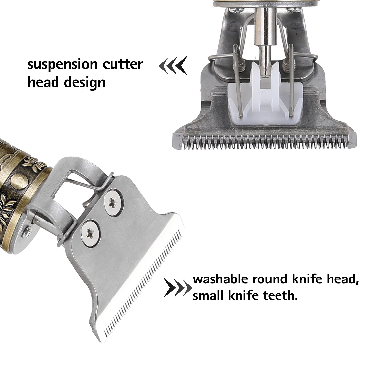 Haartrimmer voor mannen, elektrische tondeuse, tondeuse, draadloze tondeuse, usb-haartrimmer
