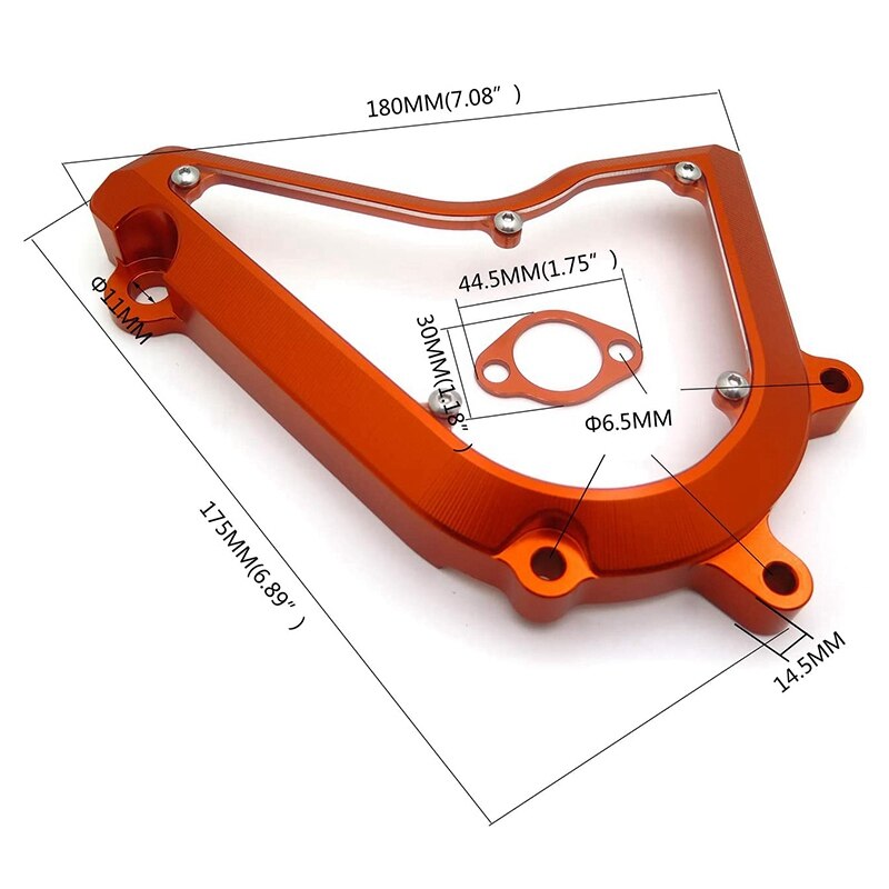 Motorcycle Front Sprocket Guard Engine Protector Chain Guard for KTM Duke250 390