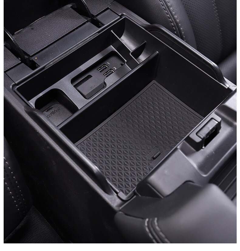 Auto armsteun opbergbox voor mazda 6 atenza accessoires organizer middenconsole opbergbox zwart