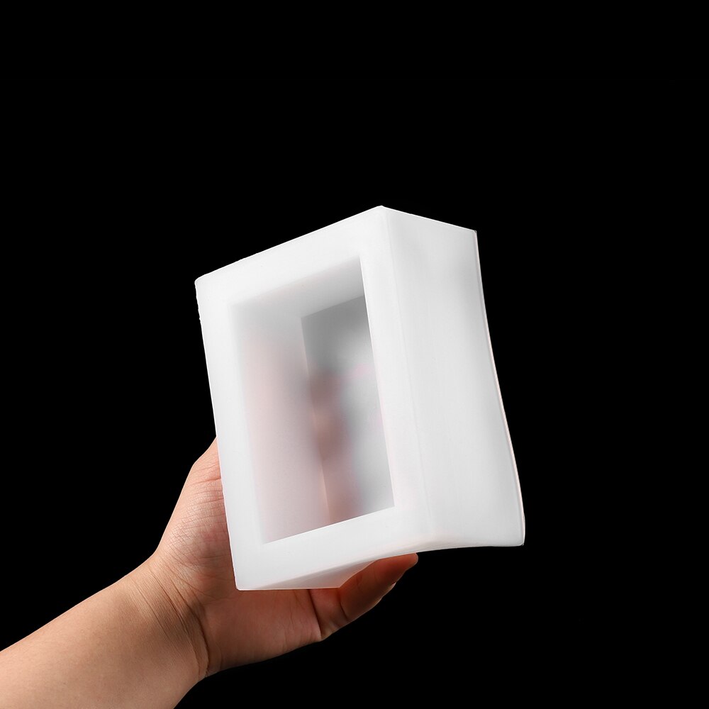 1set Tissue Box Mold For DIY Craft Home Handmade Storage Boxes Making Epoxy Resin Molds Silicone mould