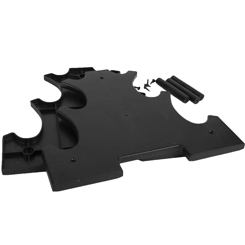 Stort blad hem gym fitness träning hantlar hållare plast stativ rack fäste anti-slitage hantel hållare för hushållsbruk