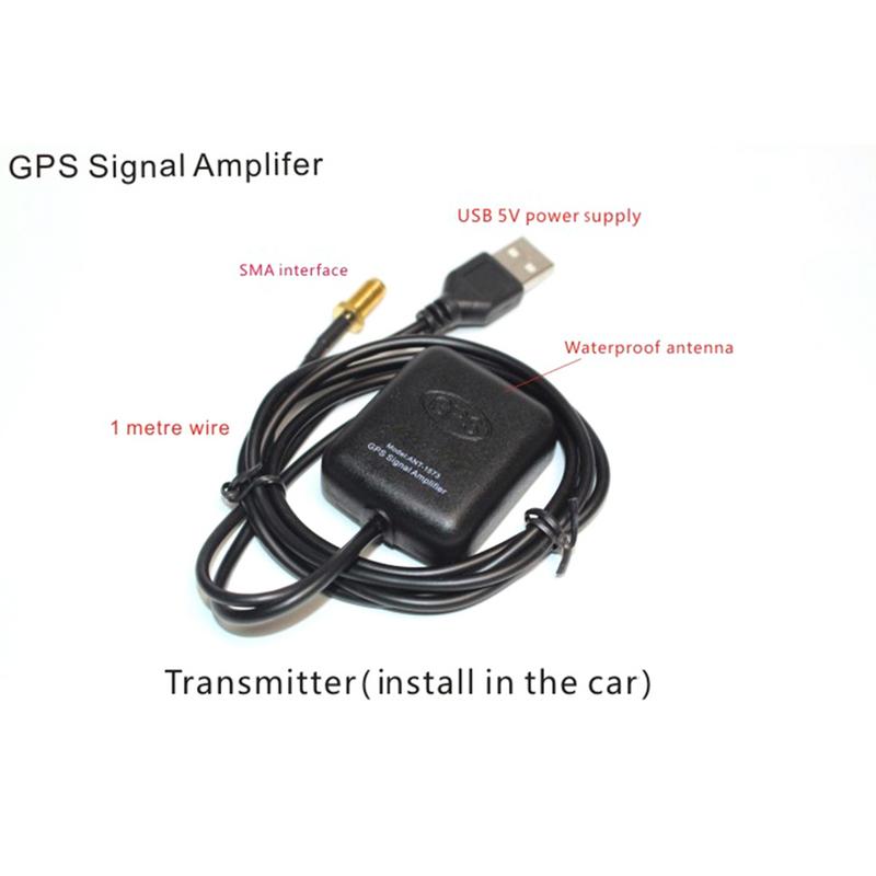 Uniwersalna antena GPS system nawigacji wzmacniacz samochodowy regenerator sygnału odbiornik nadajnik pojazdu GPS wzmacniacz sygnału Wzmacniacz