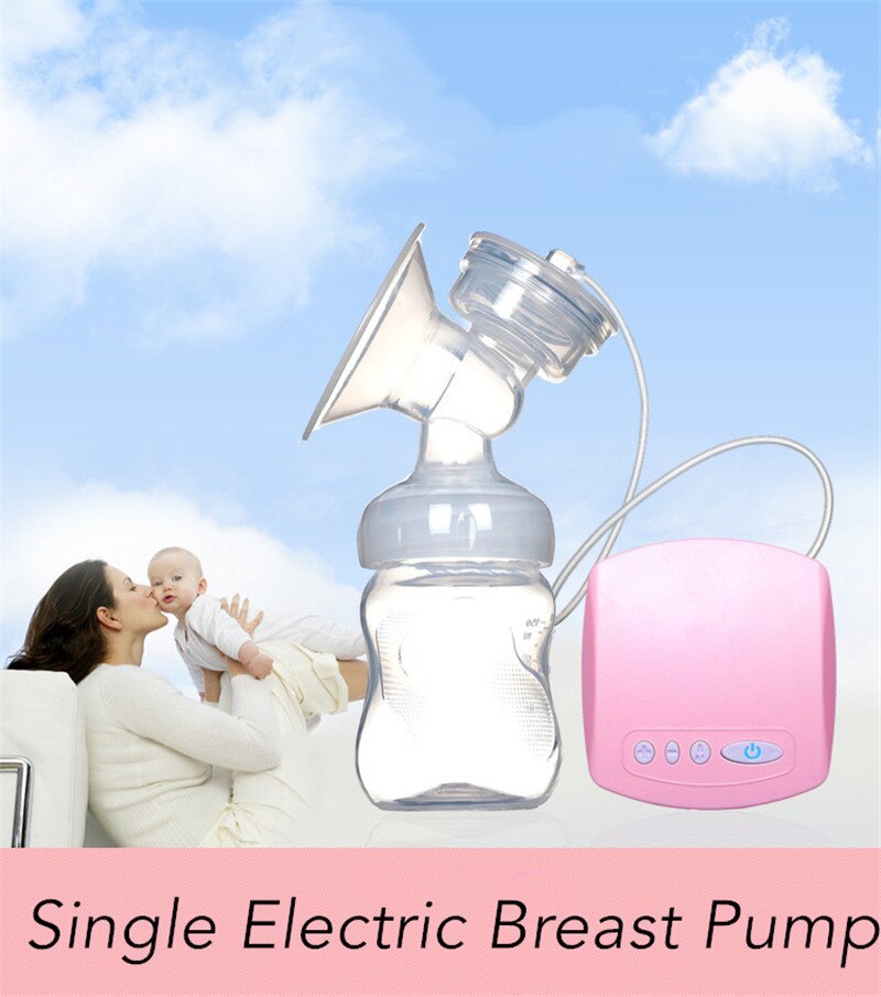 Electric Automatic Breast Pump With Milk Bottle Infant USB BPA free Powerful Breast Pumps Baby Breast Feeding Manual Breast Pump