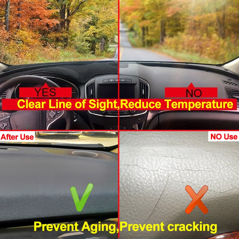 Car Dashboard Cover For Hyundai Tucson LHD RHD With Speaker Dustproof Dashmat Pad Dashboard Cover Carpet Dash Mat Sun Shade