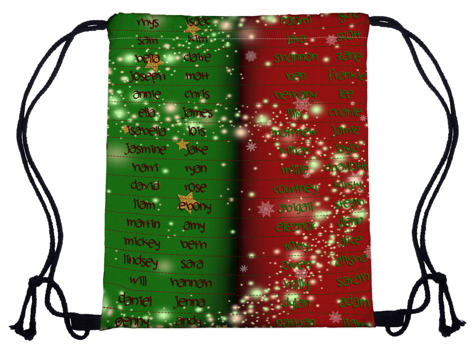 Pocke trope baglomme reb kvinder mænd taske juleserie bundle taske 3d digital printet tegneserie juletape skuldertaske