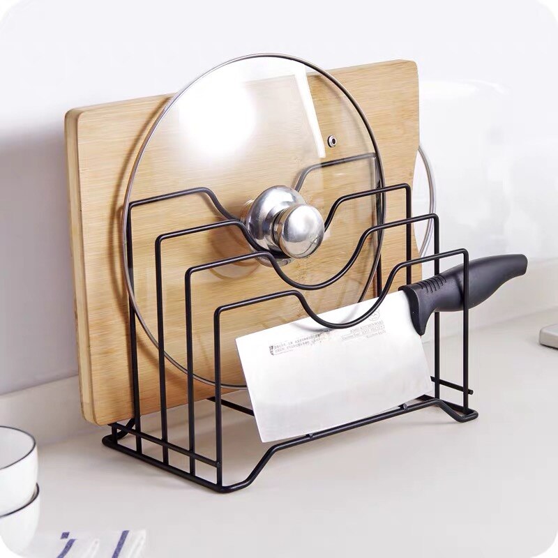 Cutting Board Holder Stand Put Things In Order Shelf Kitchenware