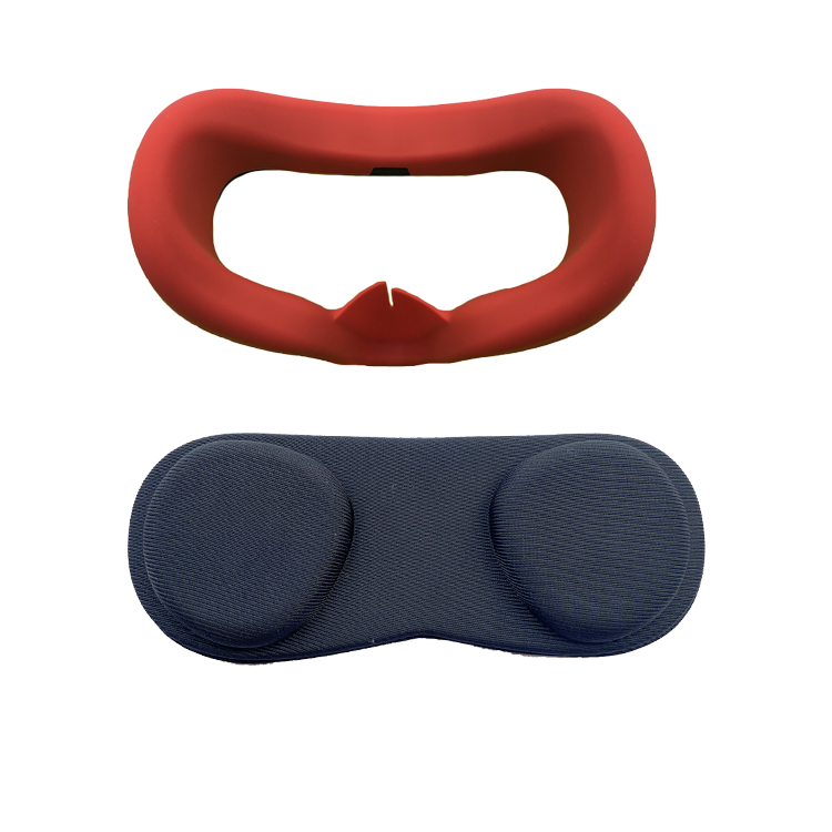 Couverture de masque pour les yeux en Silicone couverture de lentille de protection pour Oculus Quest VR lunettes unisexe Anti-sueur Anti-fuite tampon de blocage de la lumière