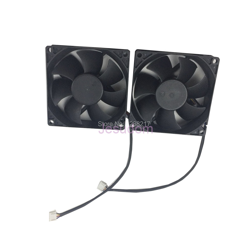 Dos ventiladores para componentes y piezas de inversor híbrido Solar MPS 5KVA 4KW, para reemplazar cuando el inversor 01 alarma de código de Error